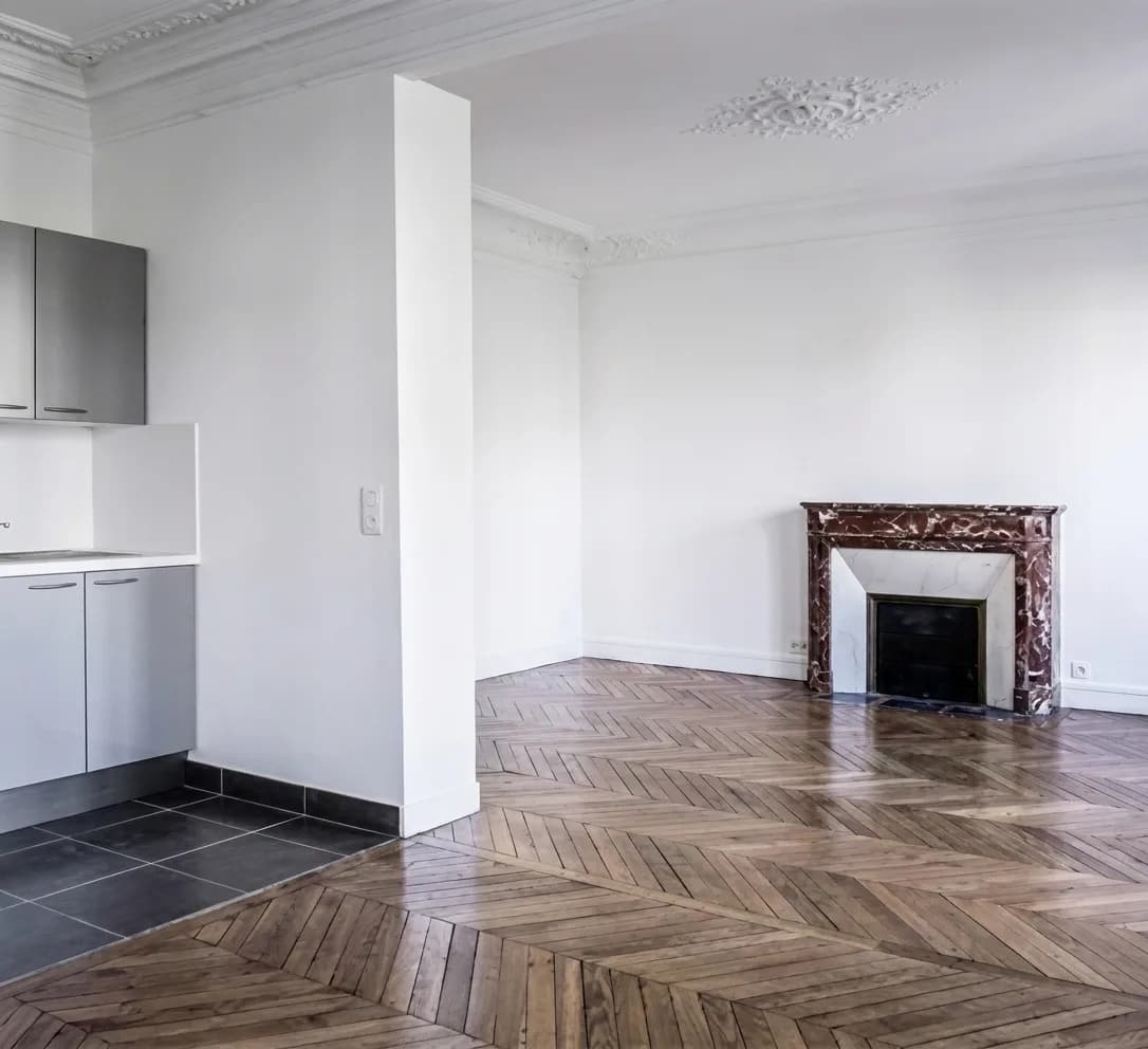 Réfection complète, parquet point de Hongrie — après travaux